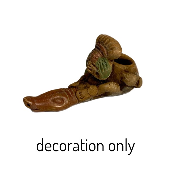 Import Art Mesoamerican Clarybarro Medicinal Mexican Folk Art Small
